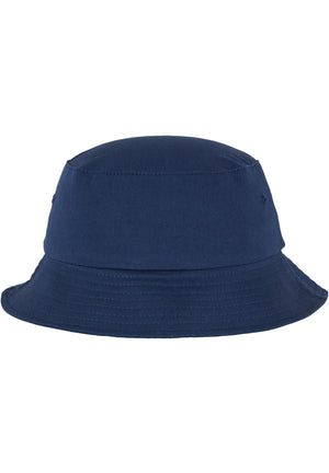 Cappello a secchiello in twill di cotone - Navy