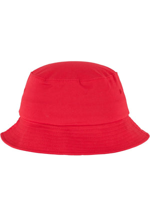 Cappello a secchiello in twill di cotone - Rosso