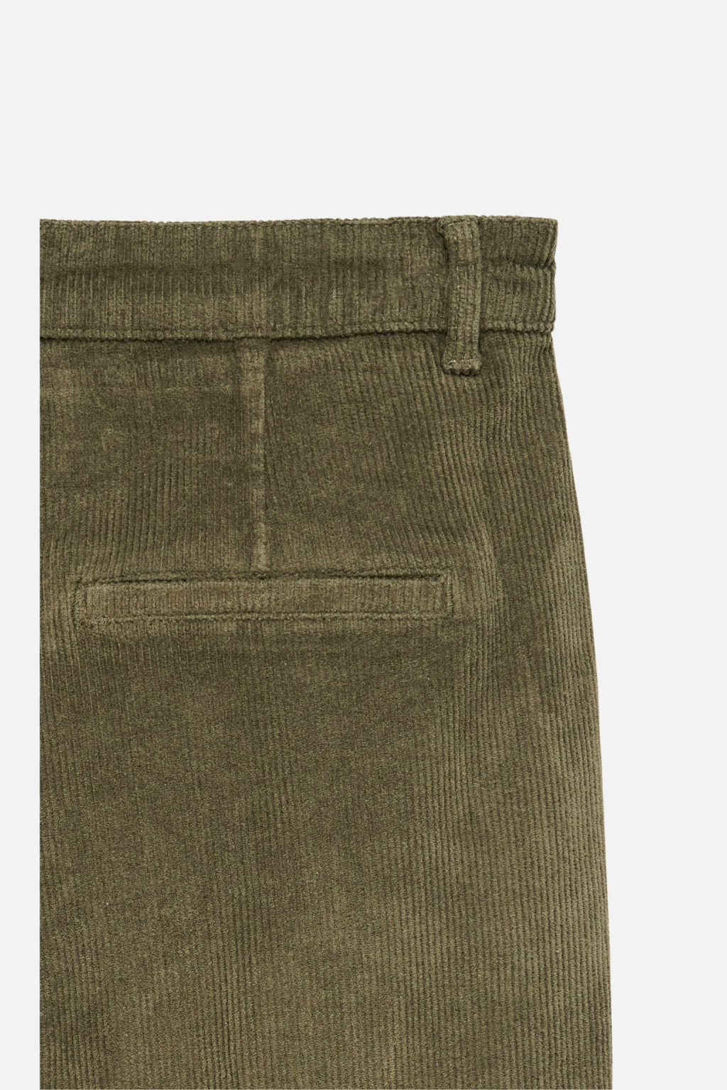 Velluto a coste di margot Pants - foglia d'uva