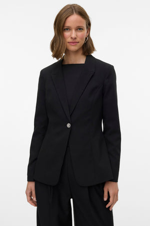 Filia Fitted Blazer - Black