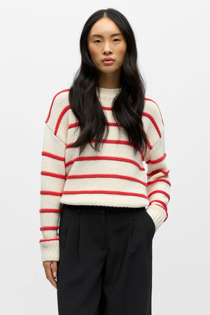 Pullover Oda lavorato a maglia - Stella di Natale di betulla