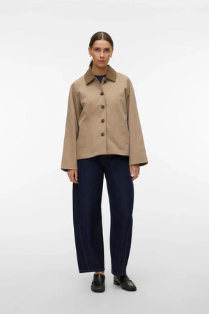 Giacca corta Chelseafia - Visone argento