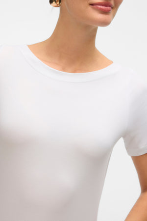 Top Panda Modal - Bianco brillante