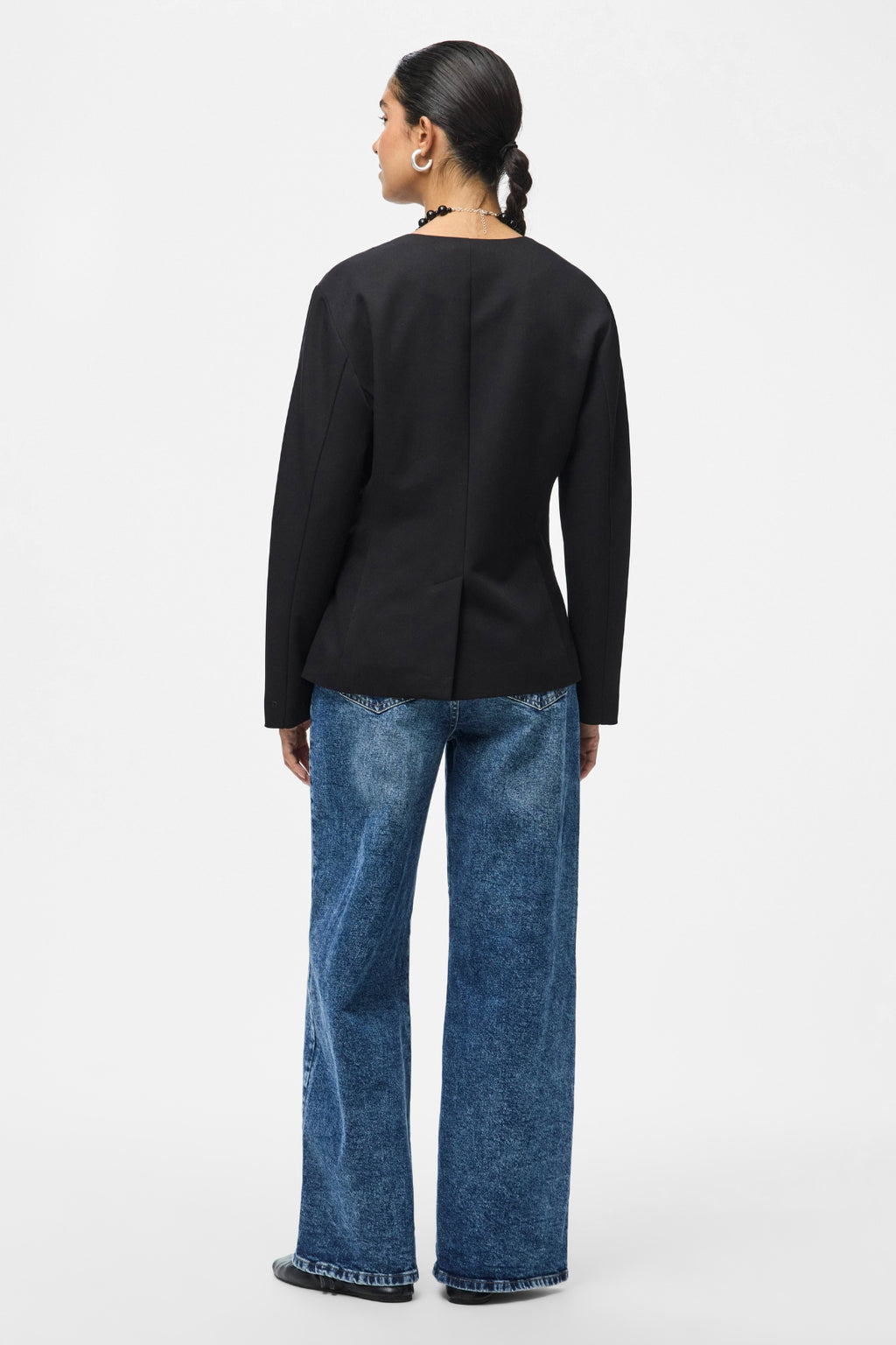 Giacca aderente Kamil - Nero