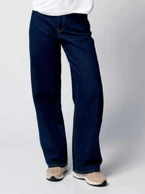 The Original Performance Wide Jeans - Dark Blue Denim