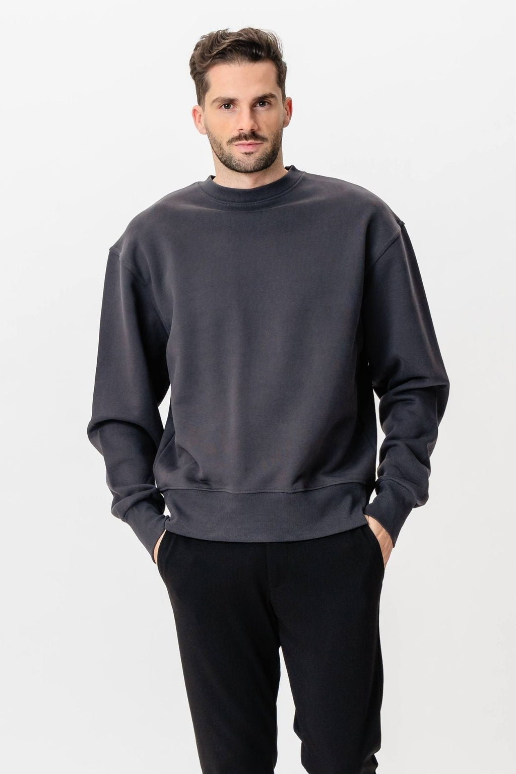Heavy Crewneck - Dark Grey