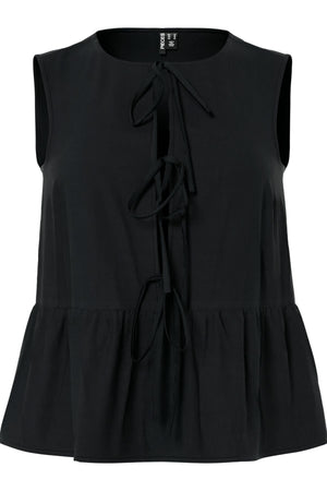 Jolly Tie Top - Black
