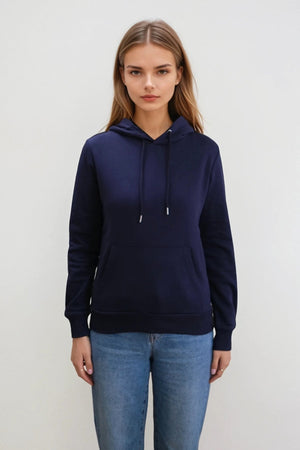 Boyfriend Sweat Hoodie - Navy