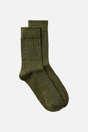 Calzini glitter kamala - foglia d'uva