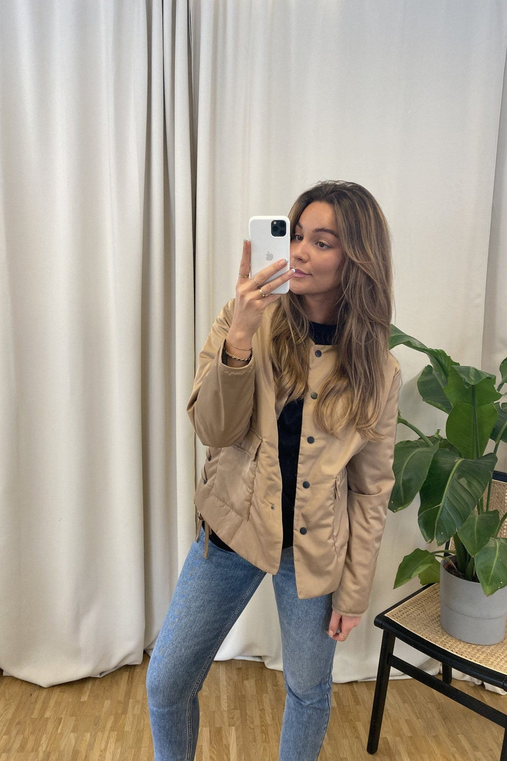 Eia Short Jacket - Sand