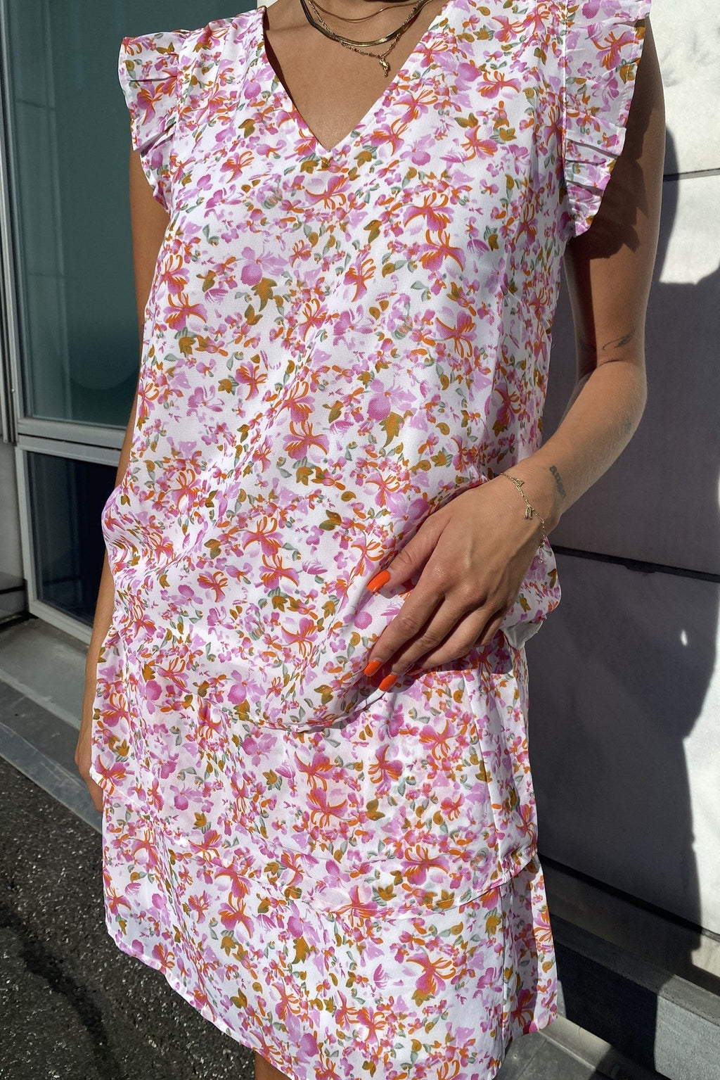 Smock Smock Skirt - Tofu Darling Ditsy