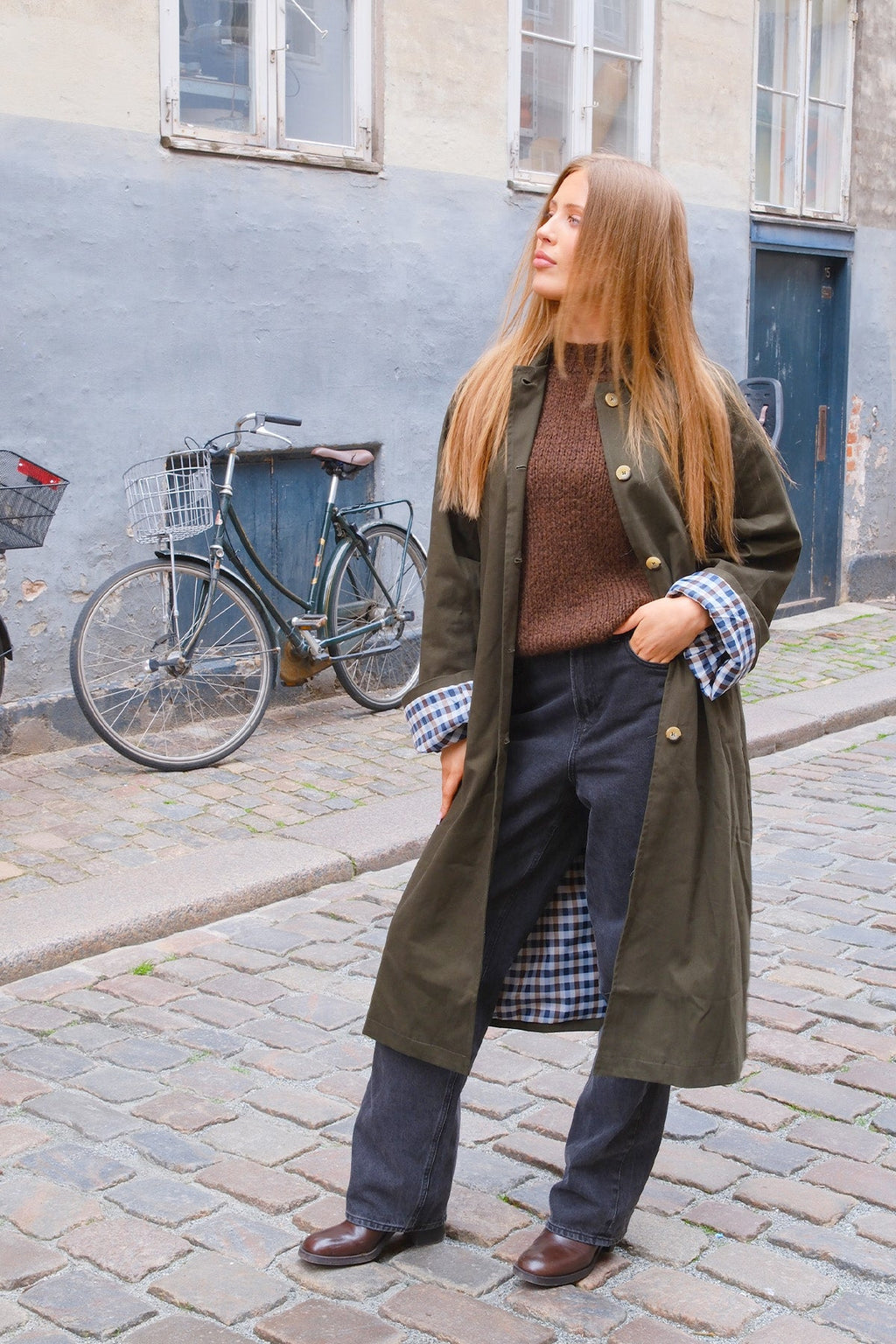 Trench Livia - Oliva