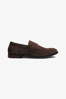 Loafers Suede - Dark Brown