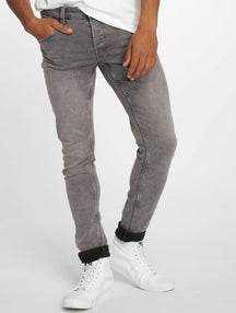 Jeans allungano elastici - denim grigio