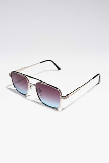 Mason Sunglasses - Silver/Blue