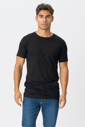 T -shirt muscolare - nero