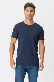 T -shirt muscolare - blu scuro