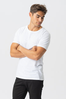 T -shirt muscolare - bianco