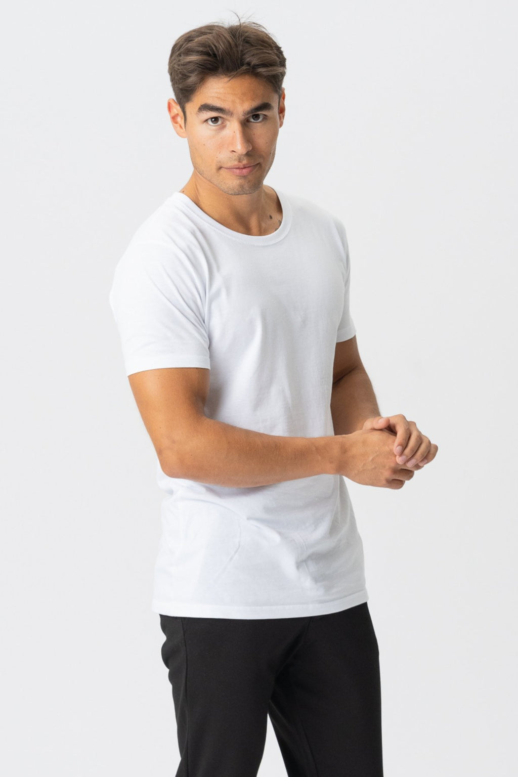 T -shirt muscolare - bianco