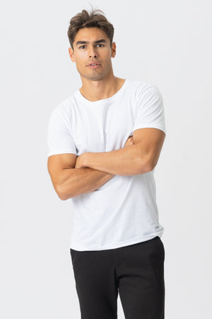 T -shirt muscolare - bianco