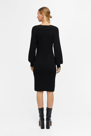 Agnes Knit Dress - Black