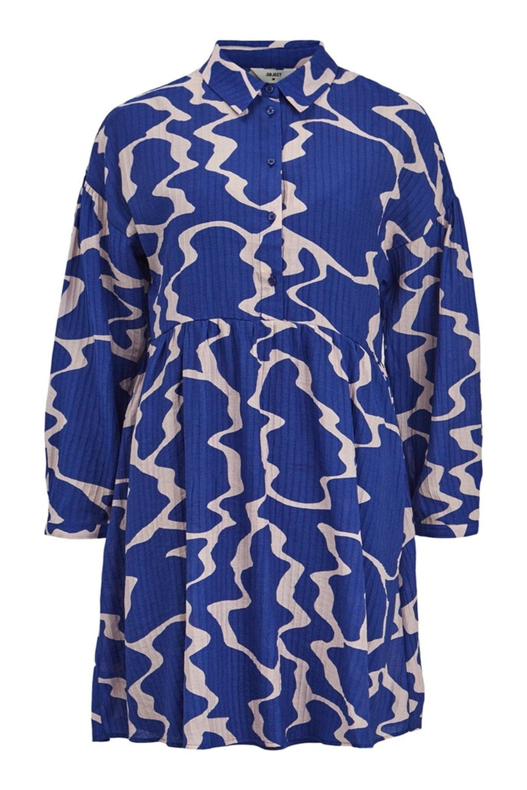 Vanja Mini Kjole - Clematis Blue