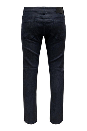 Jeans crudo di telai - denim blu