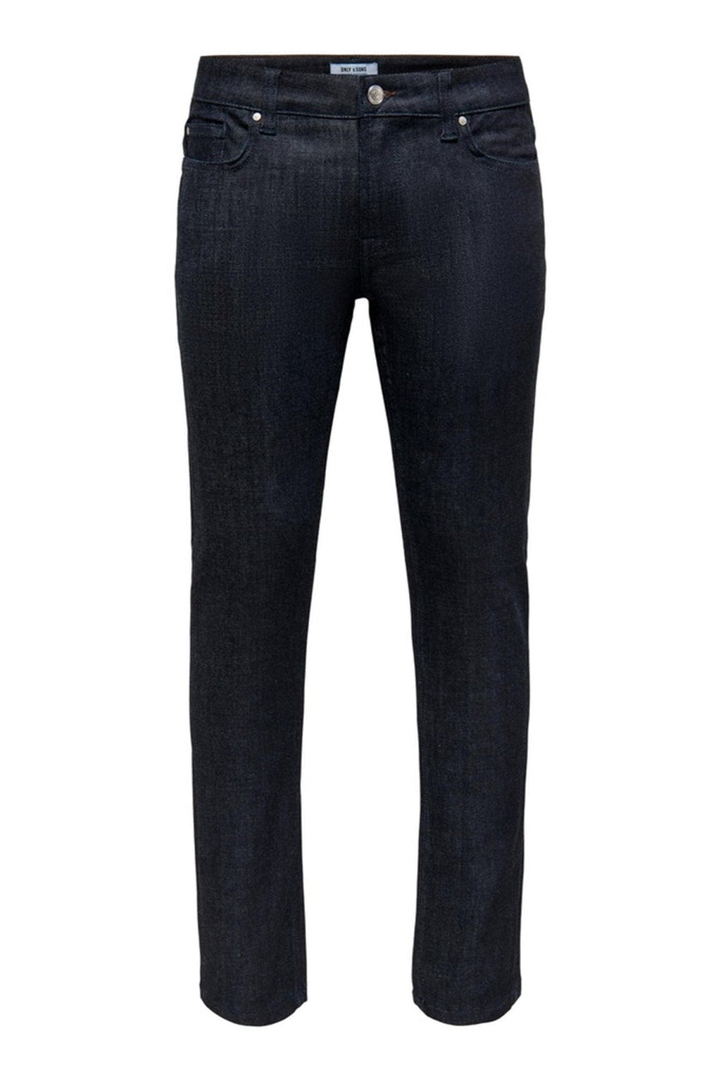 Jeans crudo di telai - denim blu