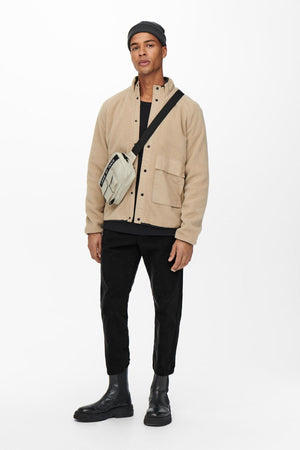 Pantaloni da twill chino a raggio avi - nero