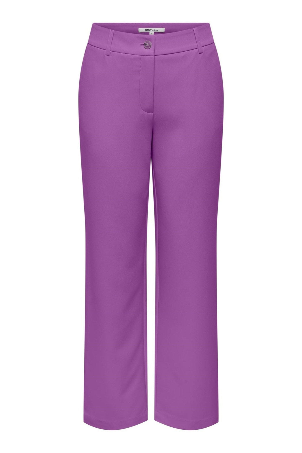Lana-Berry Mid Straight Pants - Dewberry