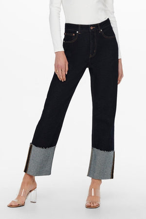 Megan High Waist Jeans - Denim Blue