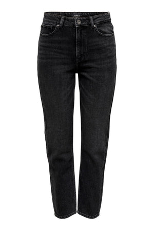 Jeans in vita Emily High - Black Denim