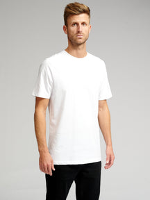 T -shirt di base organica - bianco