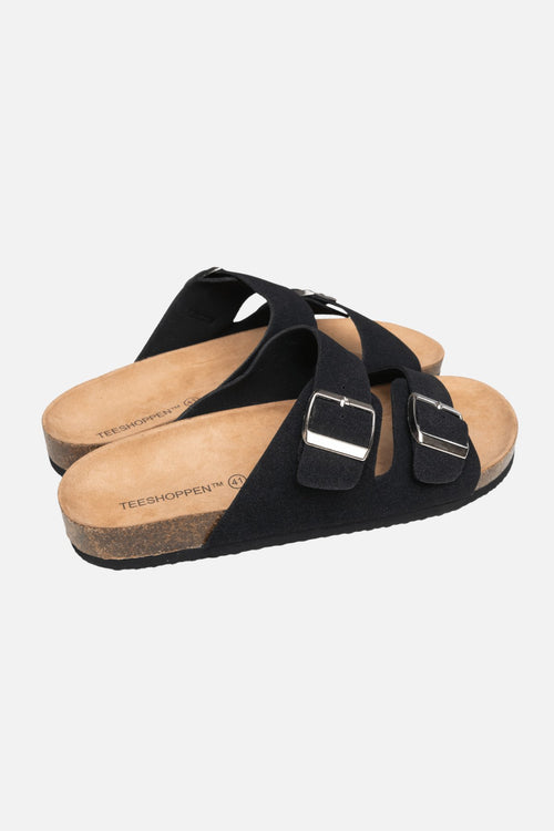 Paris Slippers - Black - TeeShoppen Group™ - Shoes - TeeShoppen