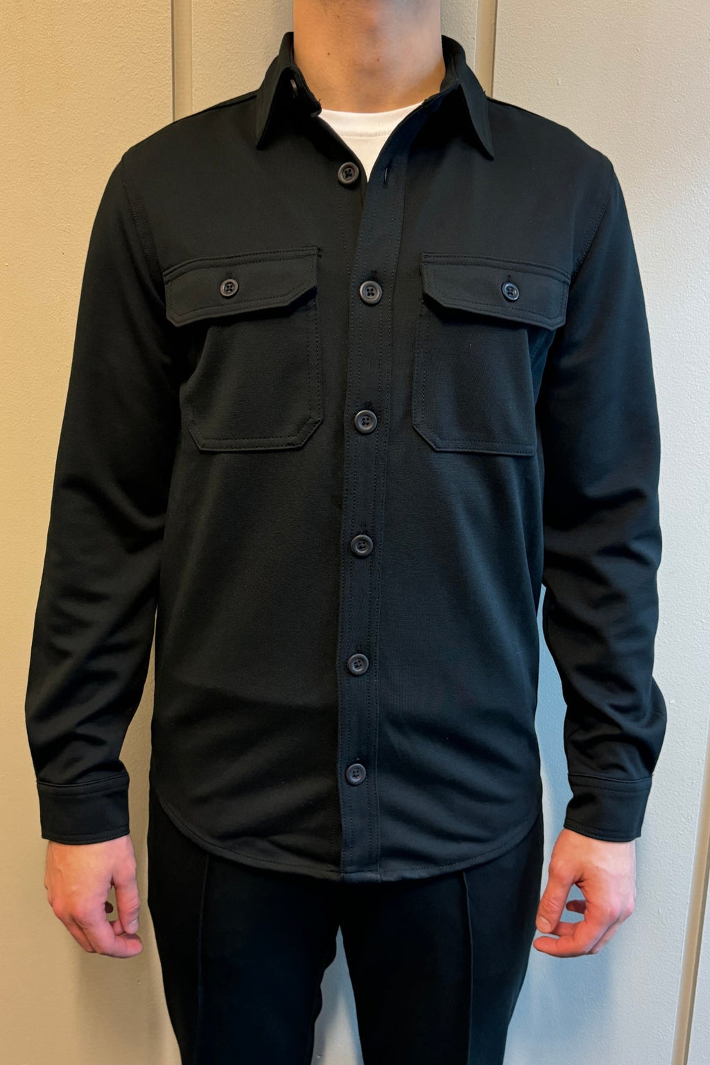 Performance Regular Openshirt - nero