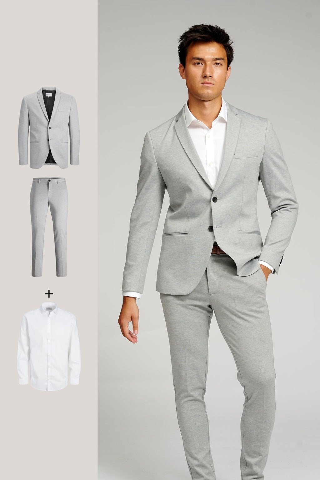 Performance Suit™️ (Grigio chiaro) + Performance Shirt™️ - Offerta pacchetto