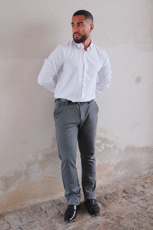 Performance Pants Wide - Grigio melange