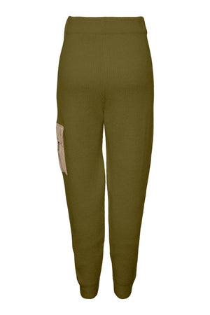Pantaloni a maglia Naura - Greenne abete