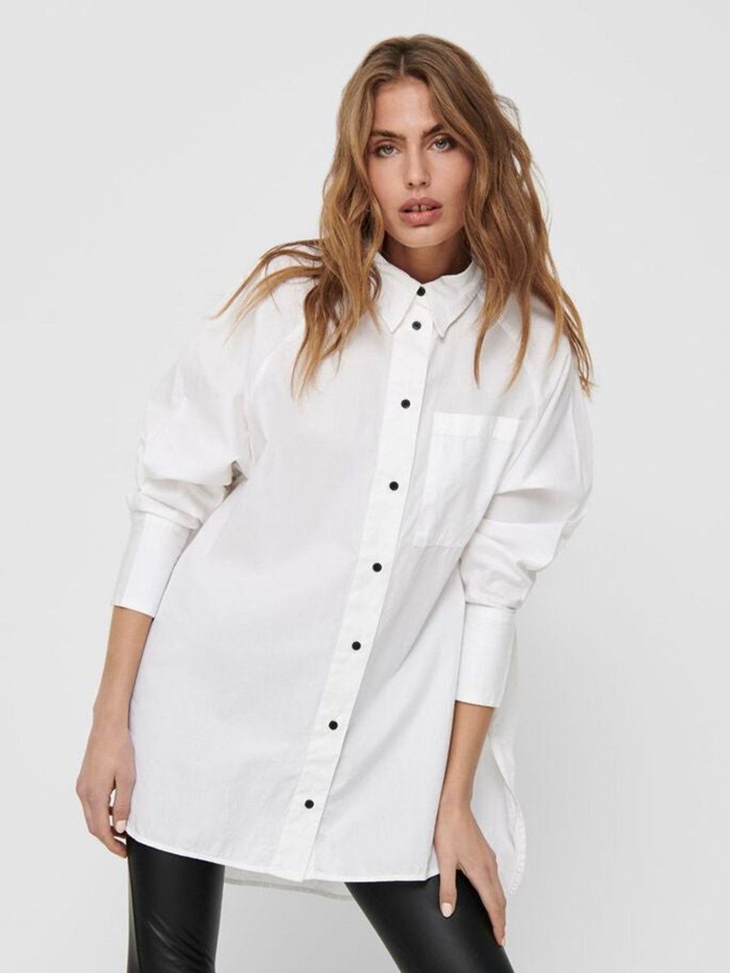 Selma long-sleeved shirt - White