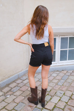 The Original Performance Denim Shorts - Black Denim