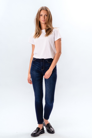 The Original Performance Skinny Jeans - Dark Blue Denim