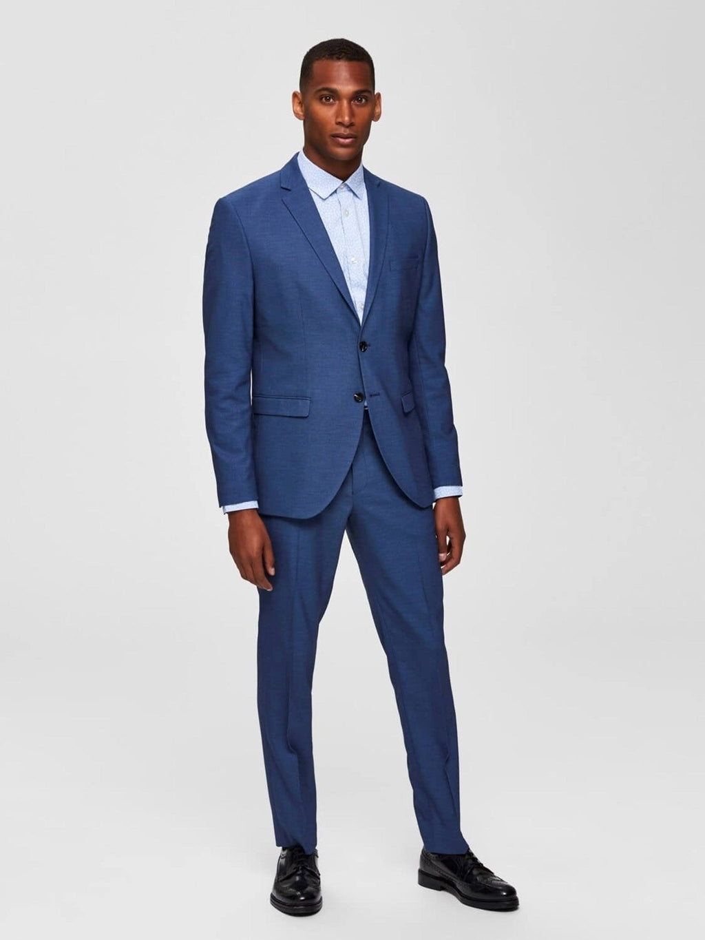 Blazer Slim -Fit - Blu scuro