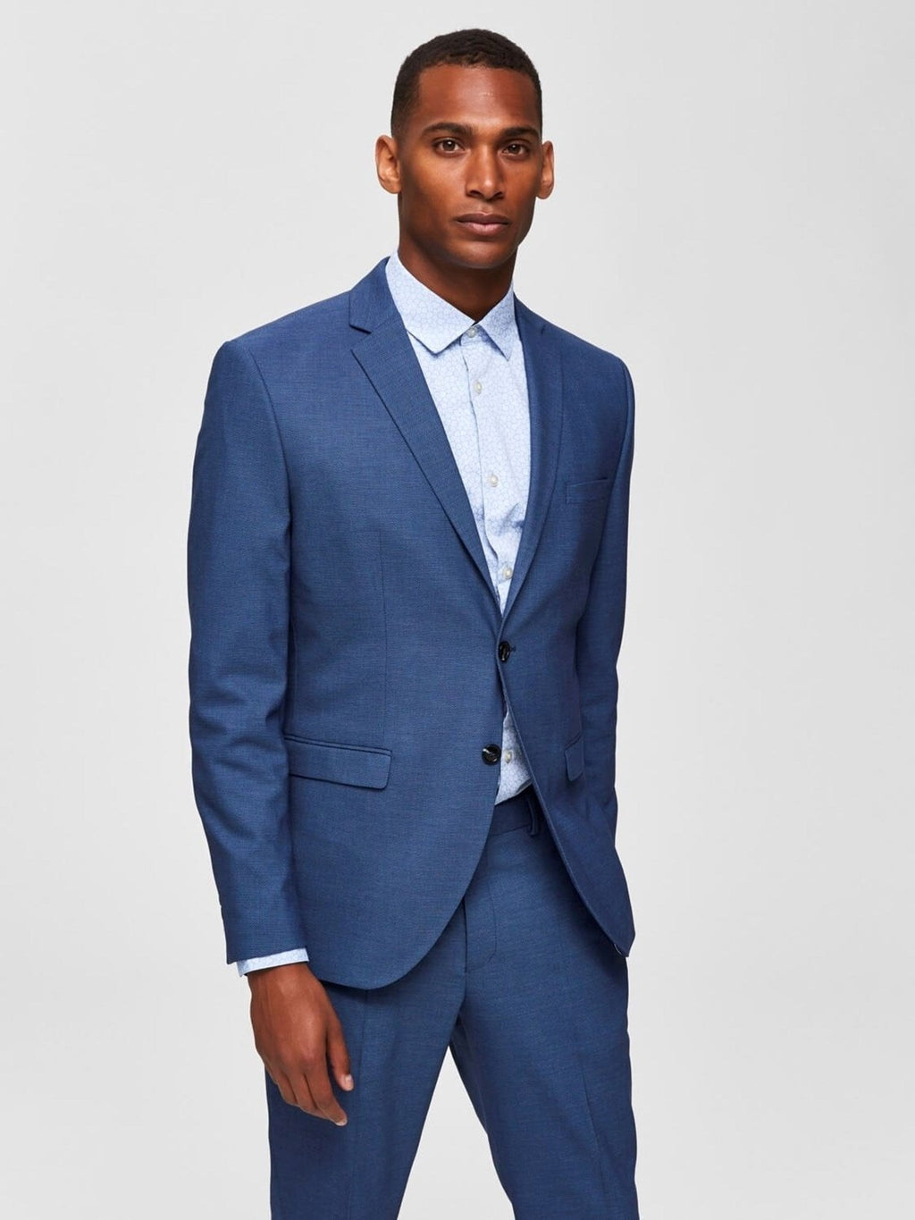 Blazer Slim -Fit - Blu scuro