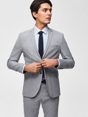 Blazer slim fit - grigio chiaro