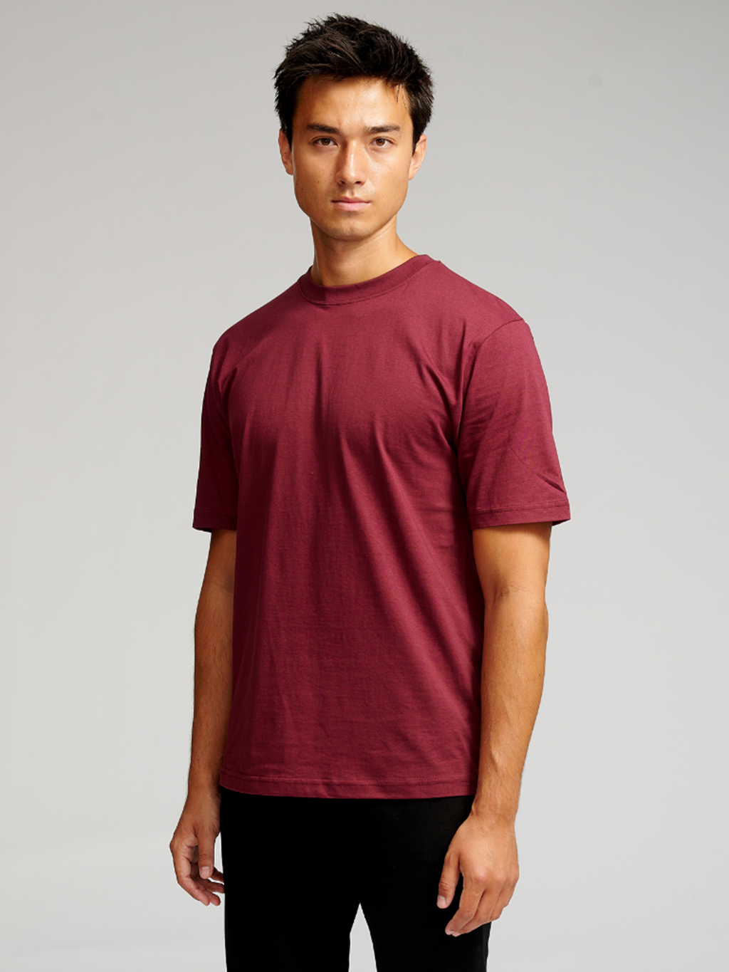 Oversized T-shirt - Burgundy