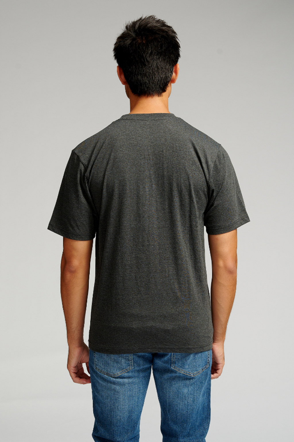 T -shirt oversize - grigio scuro