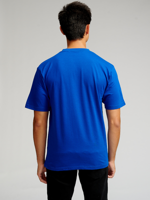 T -shirt oversize - Blu