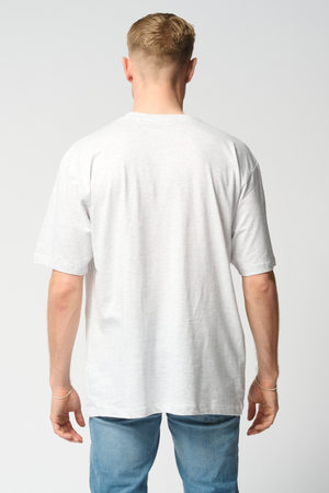 T -shirt oversize - grigio chiaro
