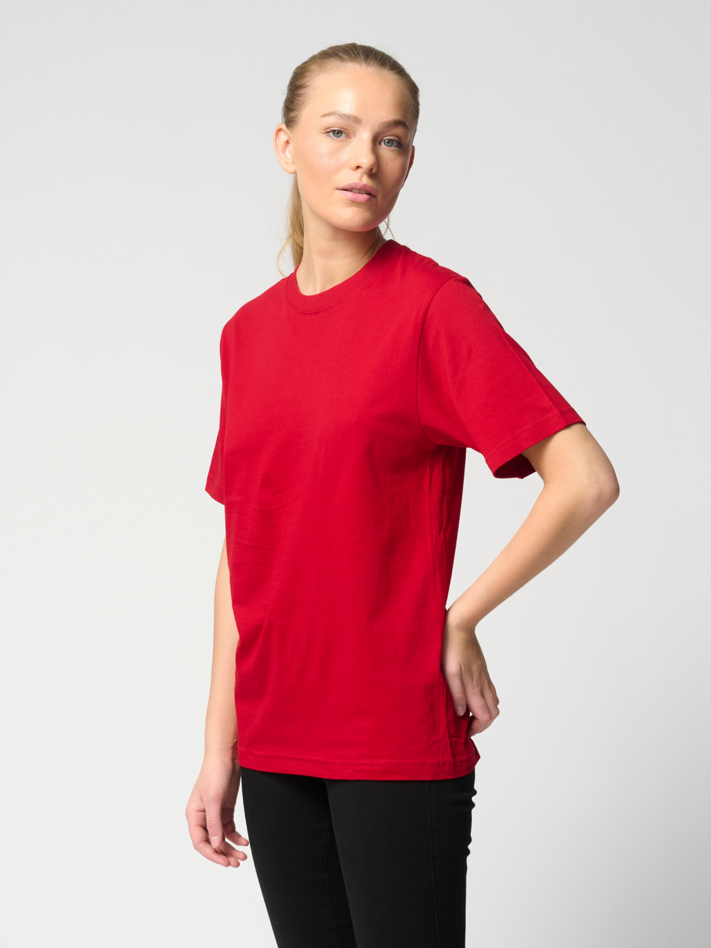 T -shirt oversize - rosso