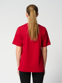 T -shirt oversize - rosso